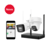 Novofcvdsfs Kit de 2 câmaras Wireless de 2MP
