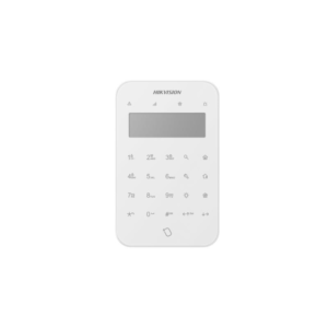 Teclado LCD sem fios com leitor de cartões para alarme AX PRO Hikvision